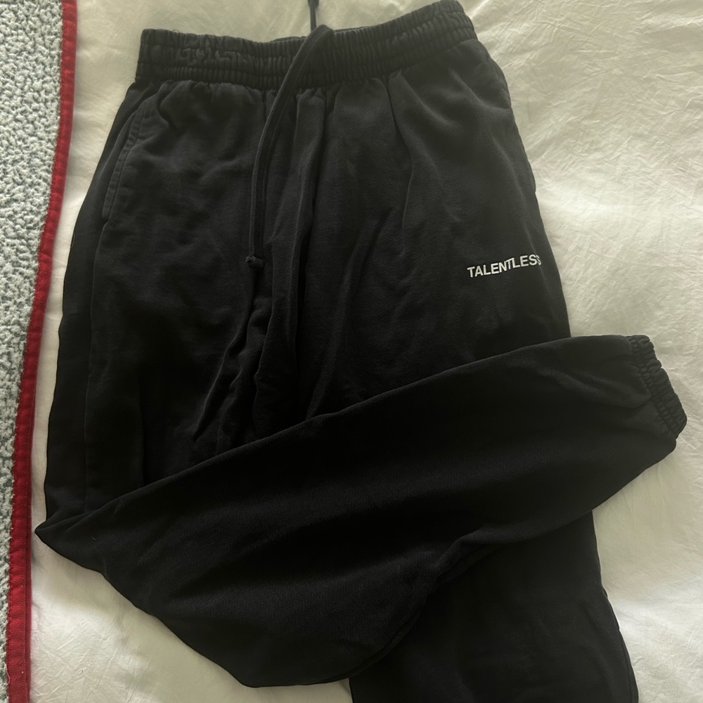 Black Talentless Sweatpants